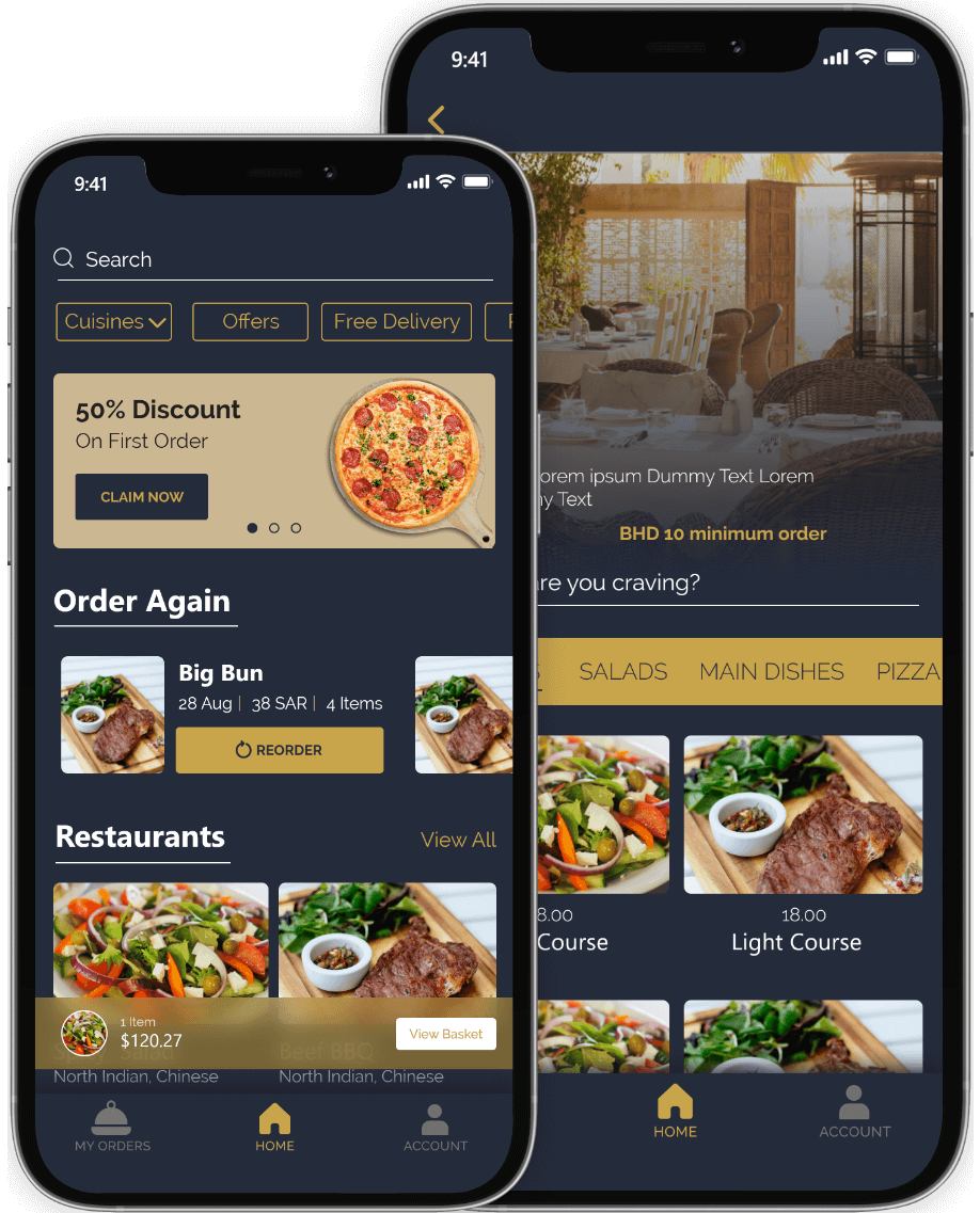 Dine in- Food Ordering